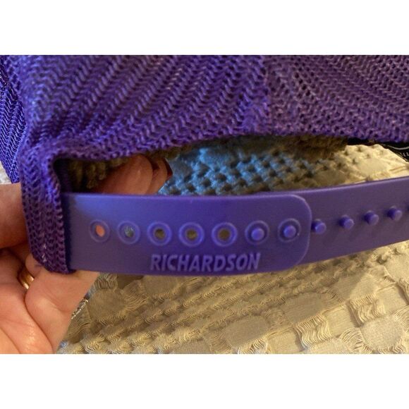 Unisex Purple Adult Adjustable Trucker Baseball Cap with Bunny Rabbit Hat - Picture 4 of 11